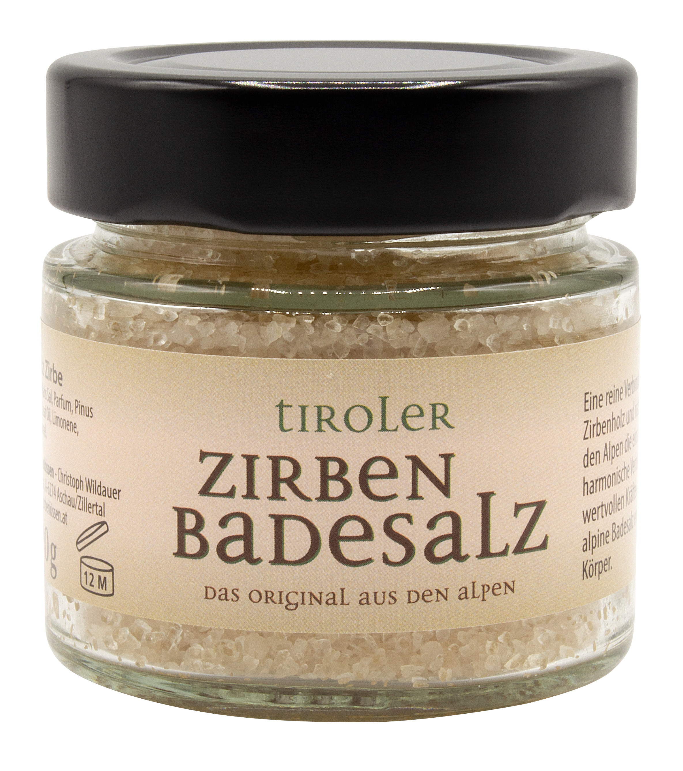 Zirben-Badesalz